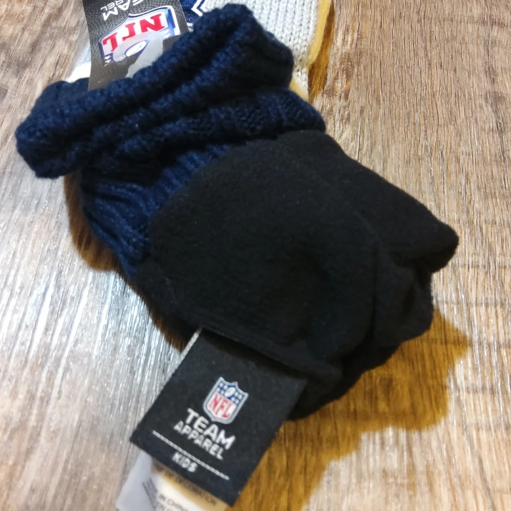 NFL Dallas Cowboys Boy's Mittens NWT - OS